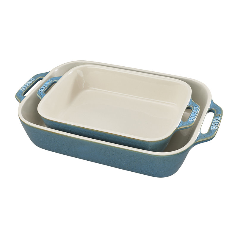 Staub Ceramics 2 Piece Stoneware Baking Dish Set & Reviews Joss & Main